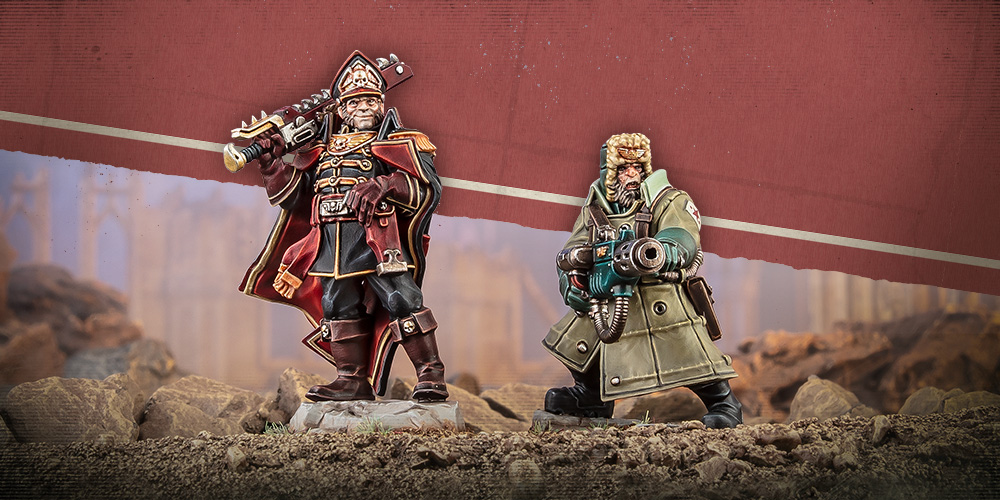 Commissar Cain comes to the tabletop