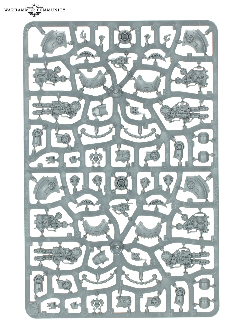 thumbnail image 2 of Saturnine Praetor Terminator – Horus Heresy, New On Sprue With Base – Games Workshop 2 of 4