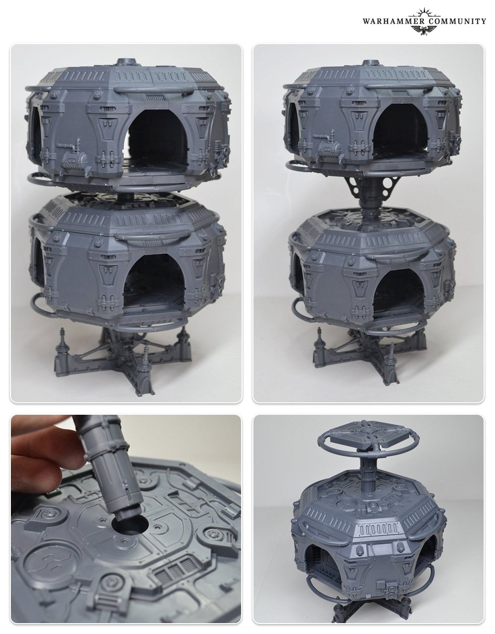 Extended Hab Module Thatos Pattern Necromunda Terrain Warhammer 40K