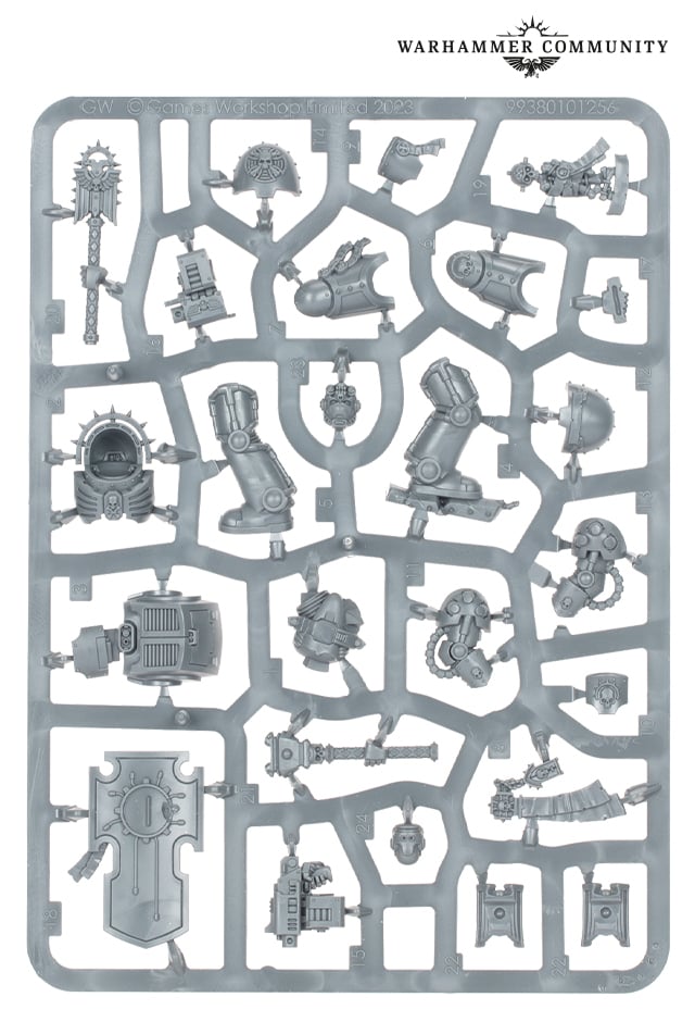 Warhammer 40k Miniature Space Marine Librarian In Terminator Armour 