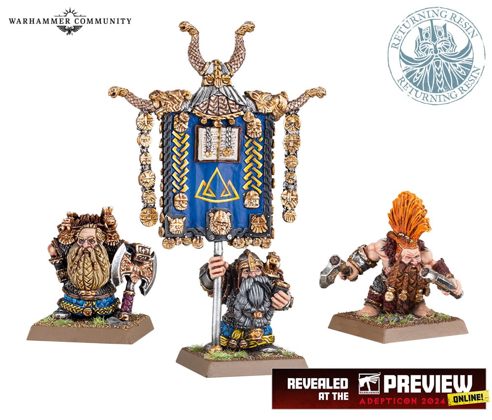Dwarfen Mountain Holds Dwarf Lords Dwarf Lords With Shieldbearers