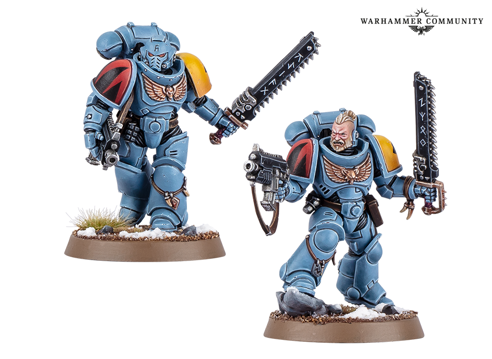 thumbnail image 2 of Wolf Guard Headtakers – No Wolves From Space Wolves Army Boxed Set – Warhammer 40K Marines 2 of 5
