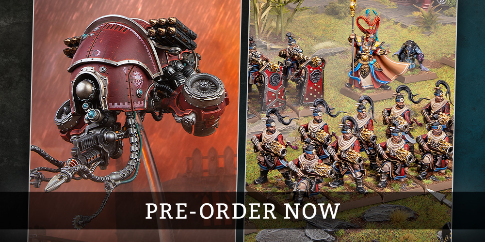 Saturday Pre-orders – Bring superior firepower to the Age of