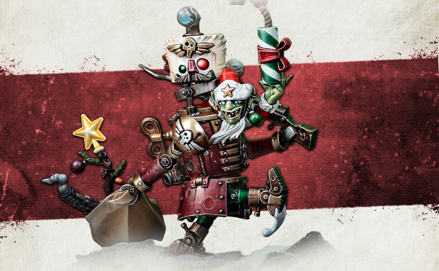 Warhammer 40 000 – Figurine Da Red Gobbo Tinboy (édition 2025), Games Workshop, Plastique à Peindre